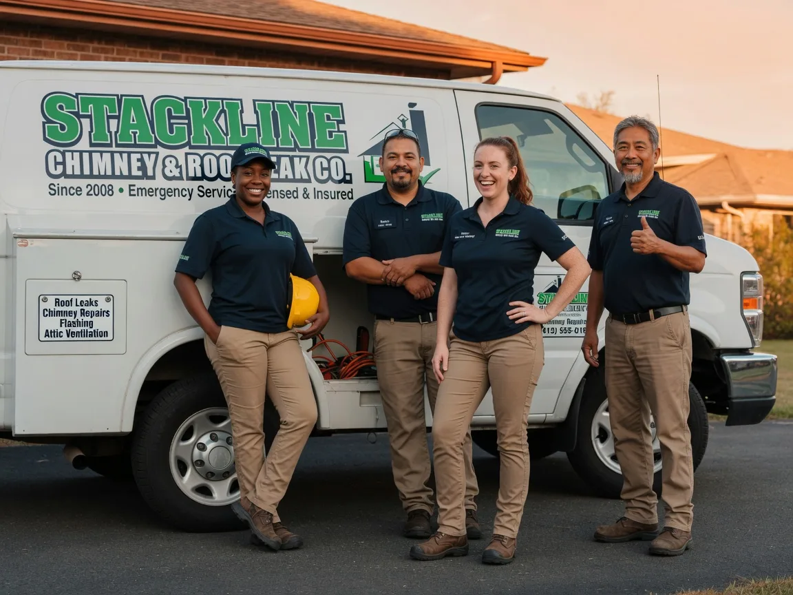 Chimney flashing repair company in Markham, VA